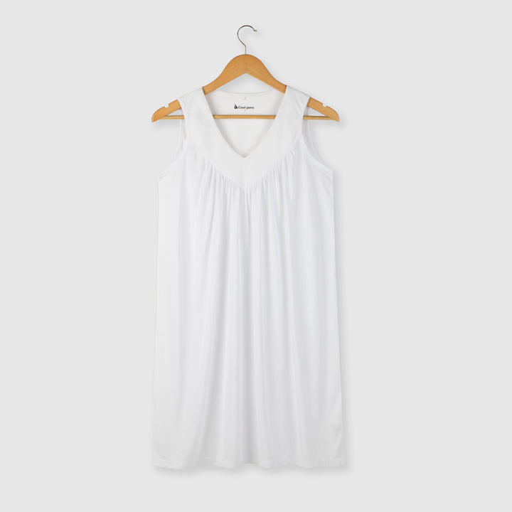 Women's Moisture Wicking Gathered Tank Nightgown