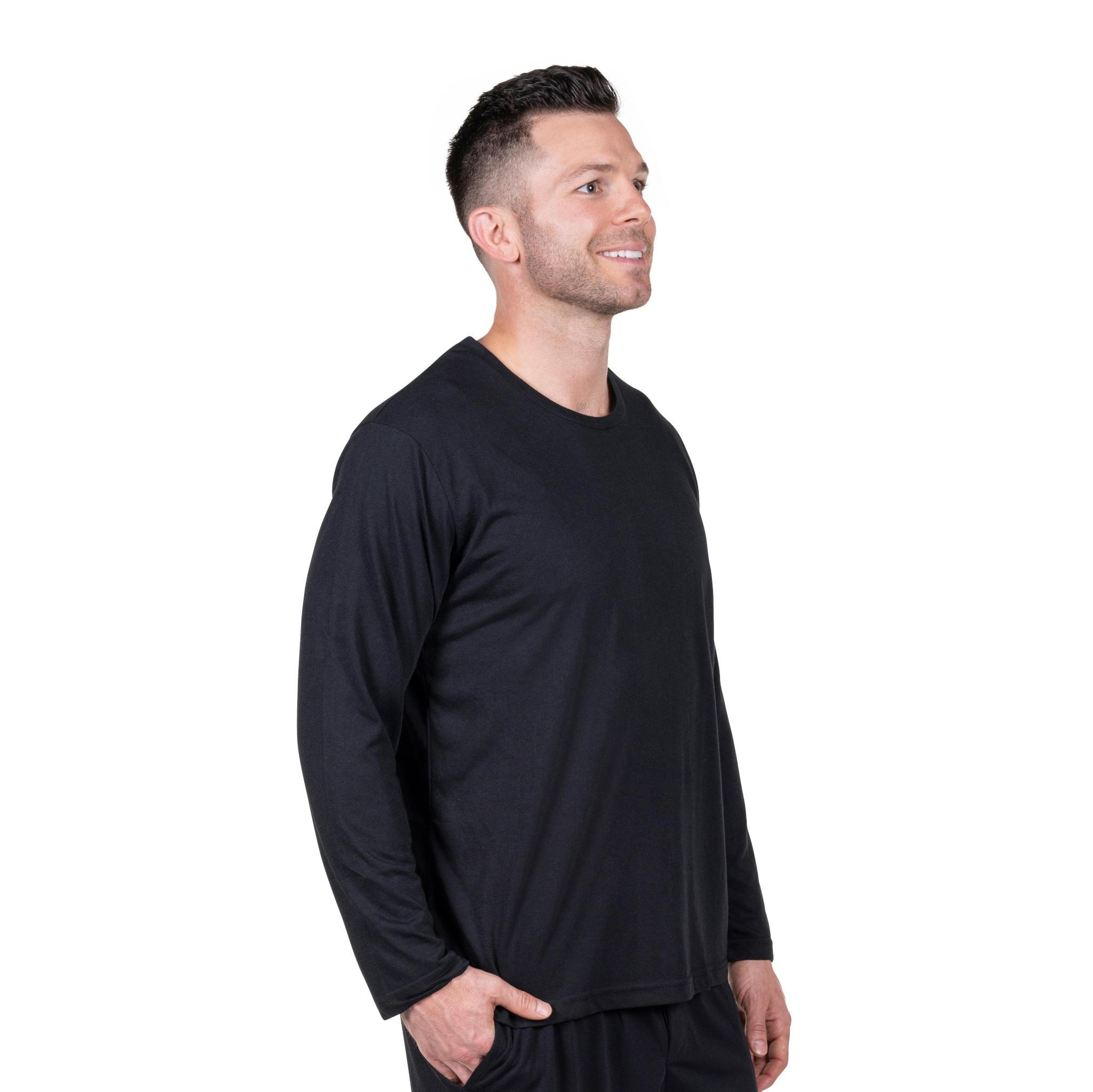 Men s Moisture Wicking Long Sleeve Shirt Cool Jams Cool jams