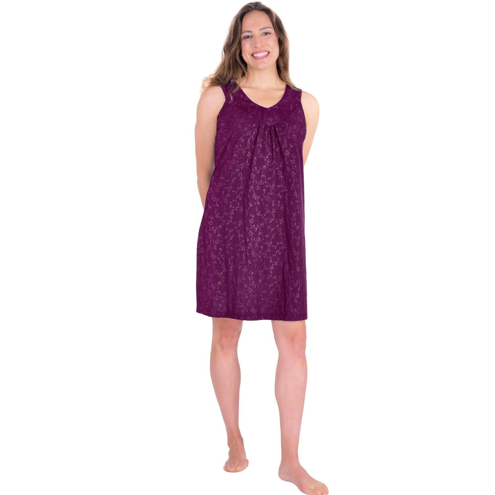 Lusome Nightgown for Hot Flash Relief, Cooling Sleep Pajamas for Women,  Sleep Dress for Night Sweats and Hot Sleepers