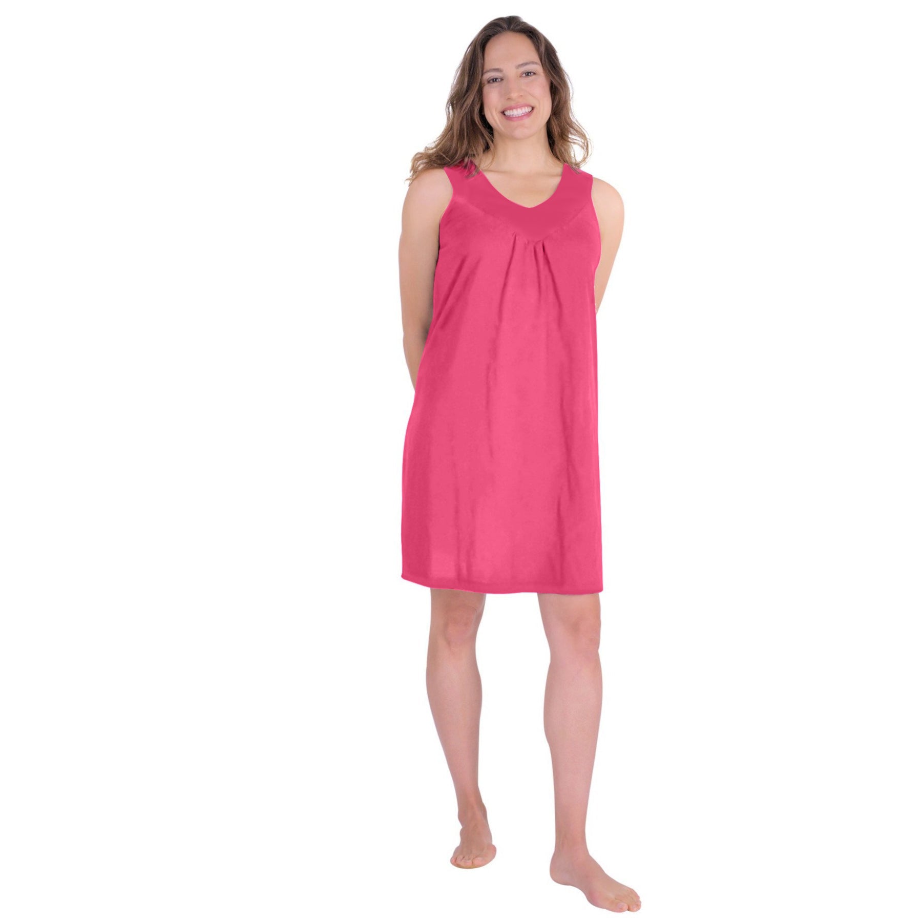 Hot Flash Nightgown Gathered Tank Top Nightgown Cool jams