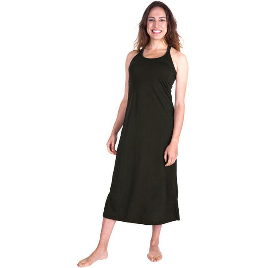 Long Nightgown with Built In Bra | Shelf Bra Sleepwear – Cool-jams