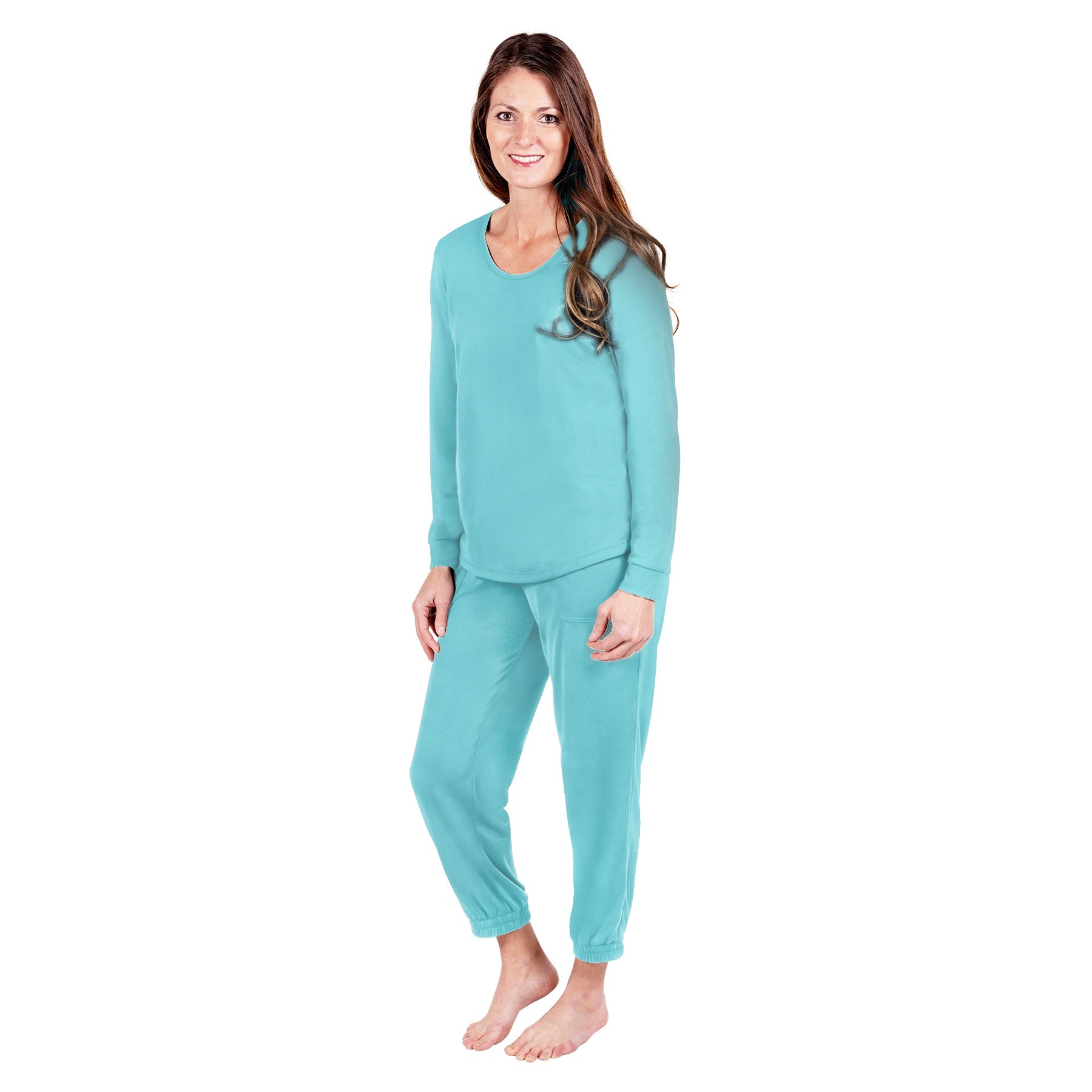 Women's long sleeve online pajama sets