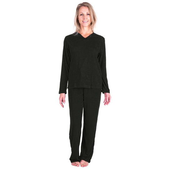 Women's Long Sleeve Pajama Set - Moisture Wicking | Cool-jams