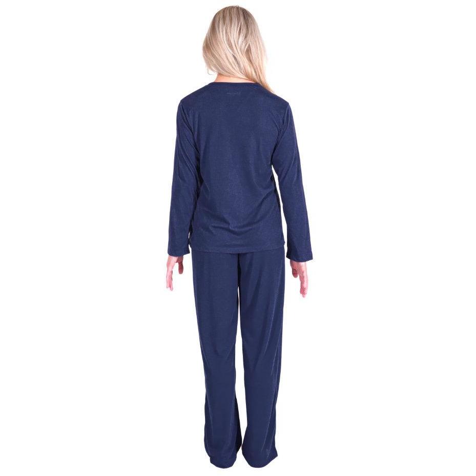 Women's Long Sleeve Pajama Set - Moisture Wicking | Cool-jams