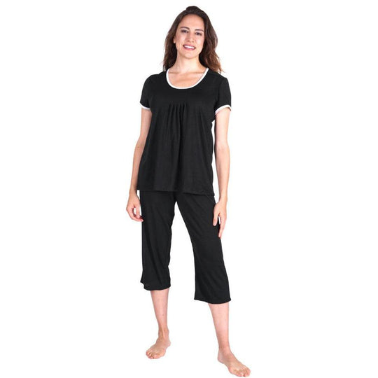 Moisture Wicking Shirt and Capris | Women's Soft Pajamas – Cool-jams