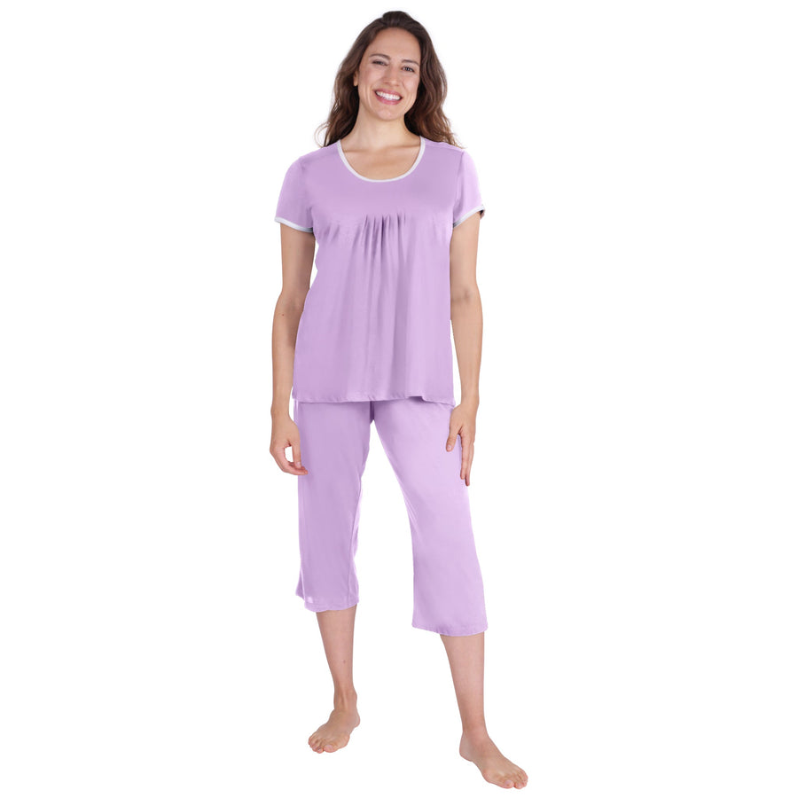 Moisture Wicking Shirt and Capris | Women's Soft Pajamas – Cool-jams