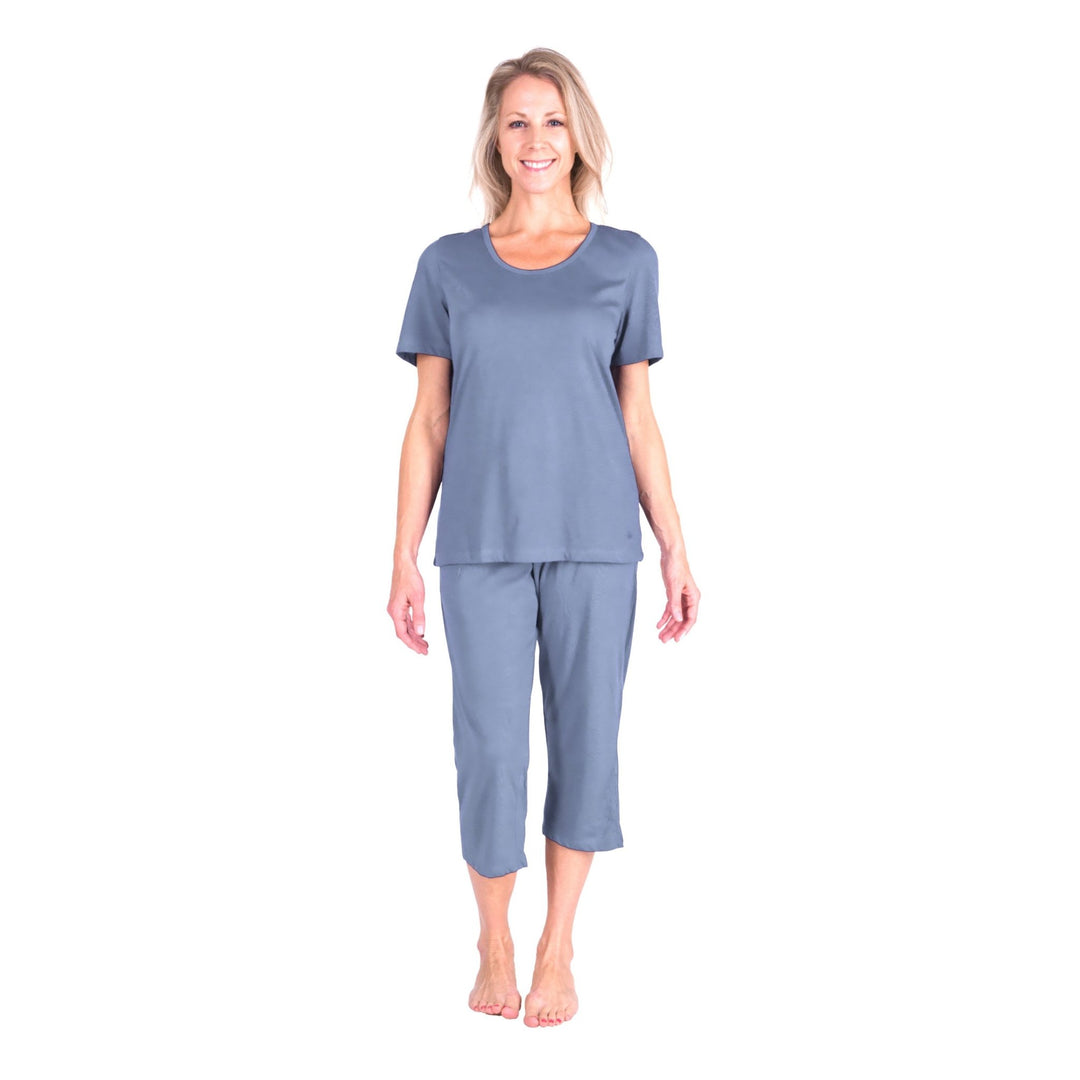 Women's Capri Pajama Set | Moisture Wicking Women's Pajamas – Cool-jams